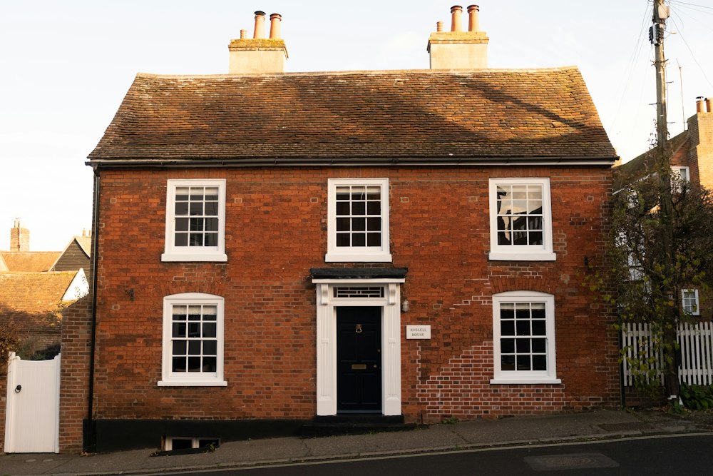 Red-brick period house